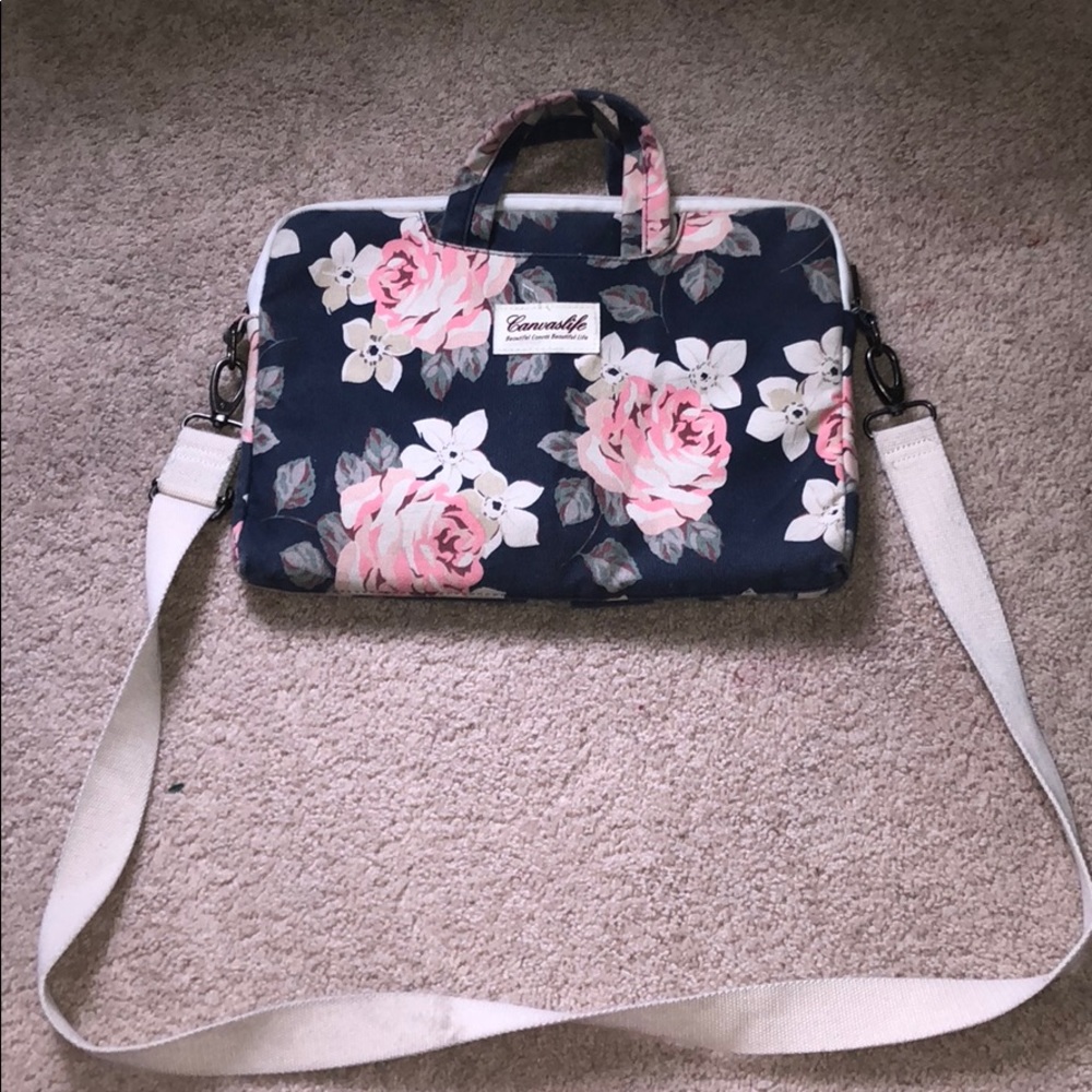 flower laptop case!! fits 11, 12, 13 inch laptops!